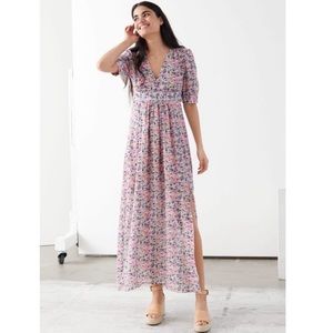 & Other Stories Floral Maxi Dress
